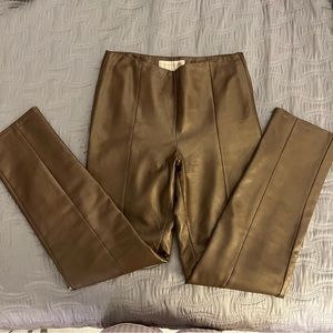 Margaret Godfrey leather pants